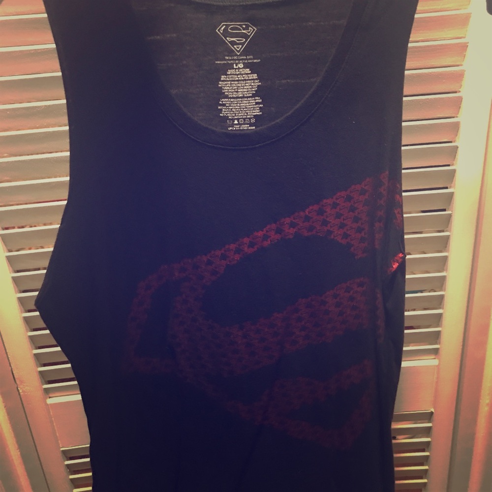 Superman Workout Tank - NWOT